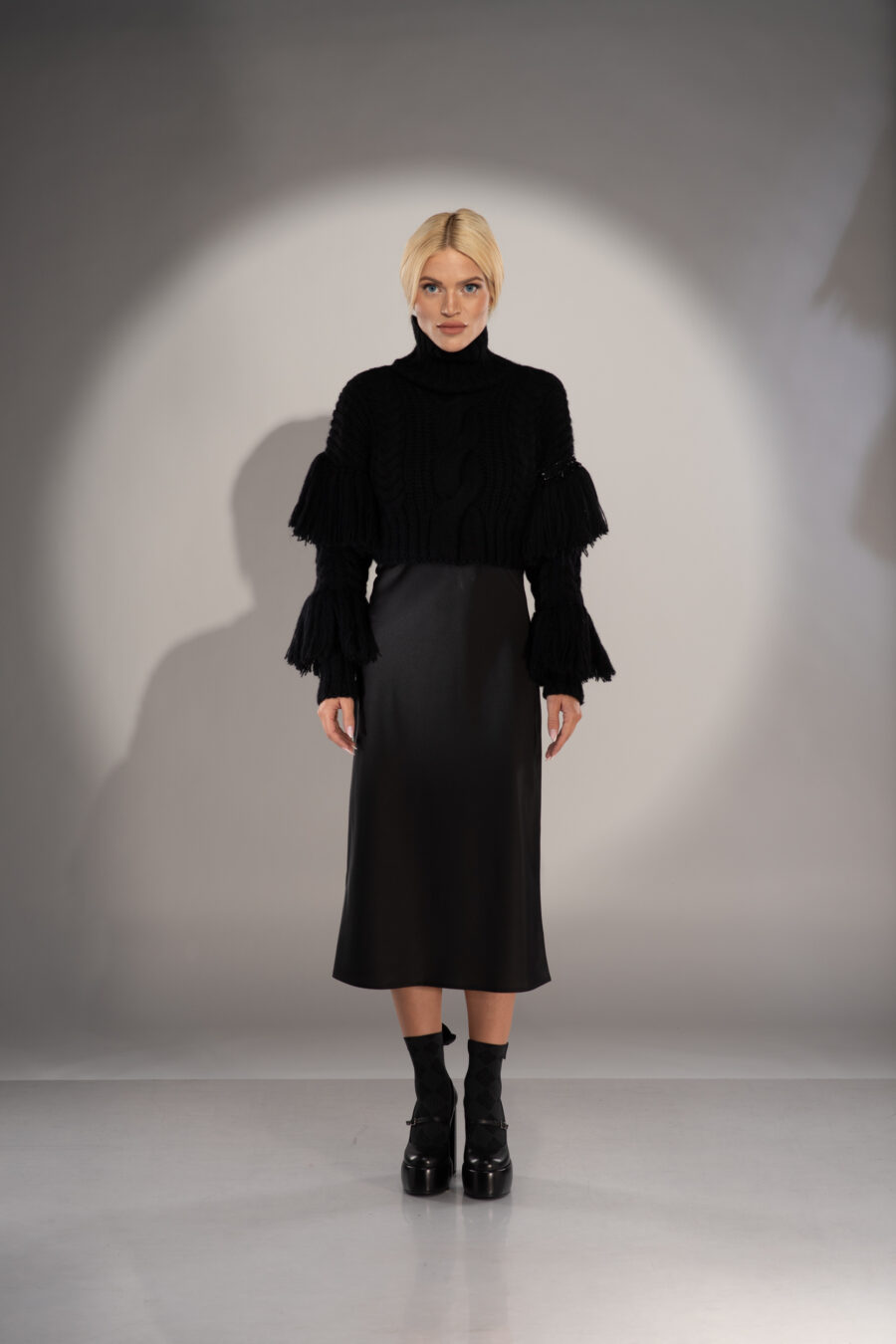 Пуловер ruffle embroidery