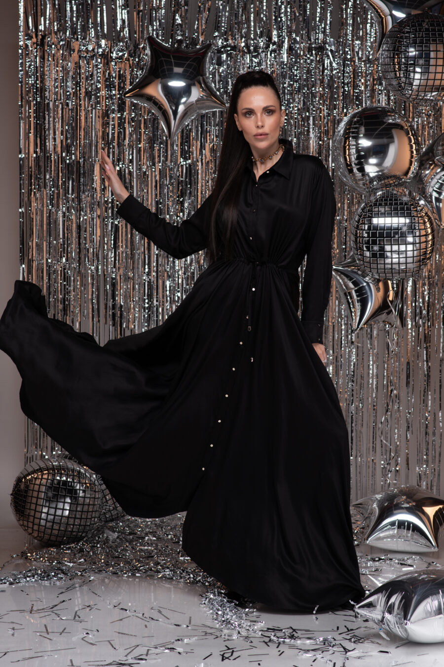 Nika shirt dress long