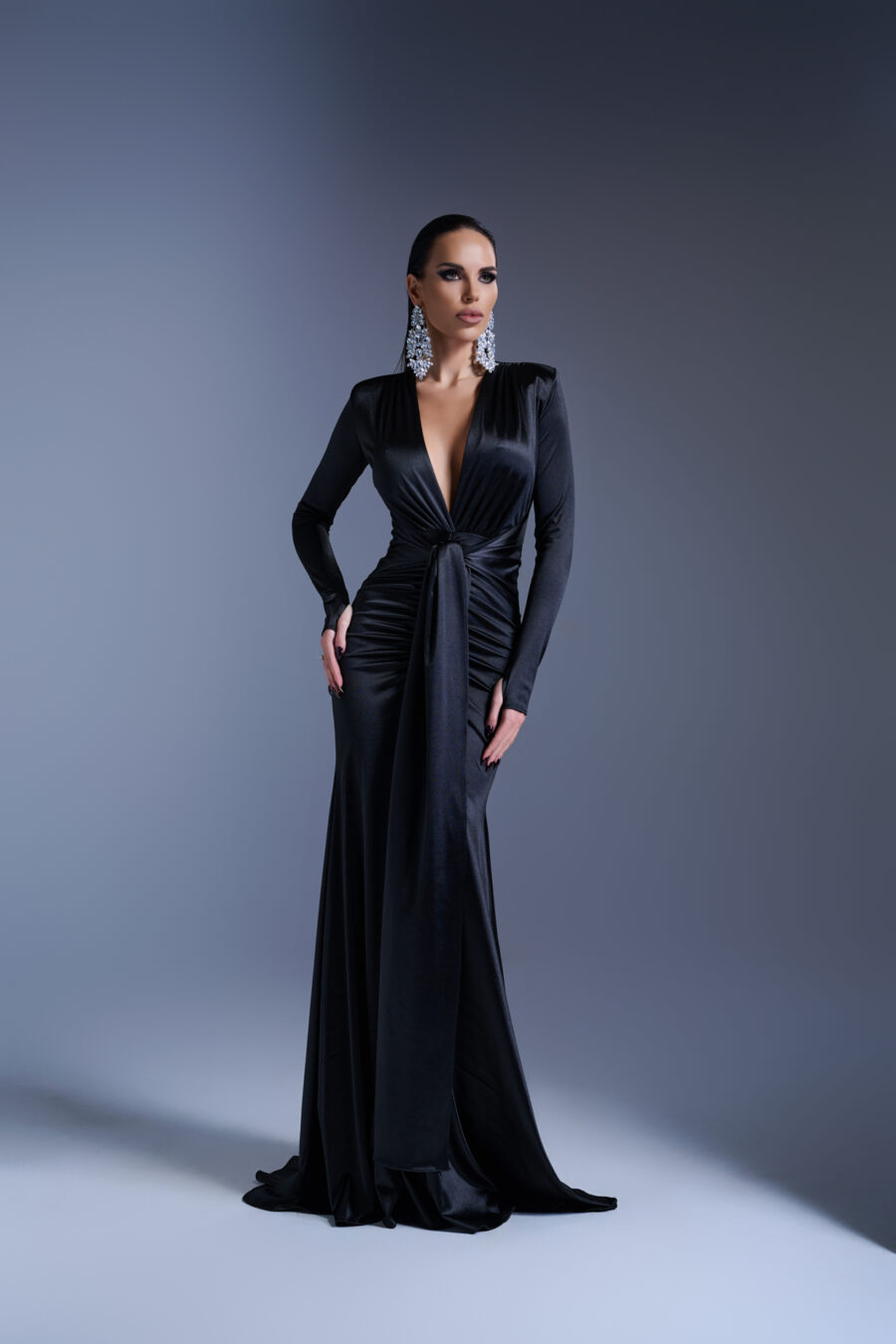 Midnight silhouette long