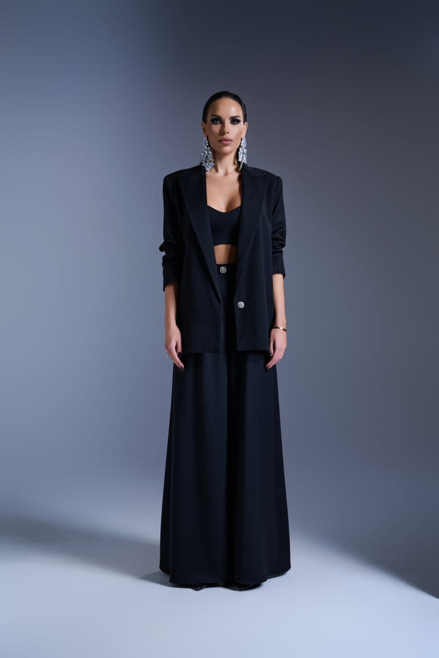 Midnight Oversized Blazer