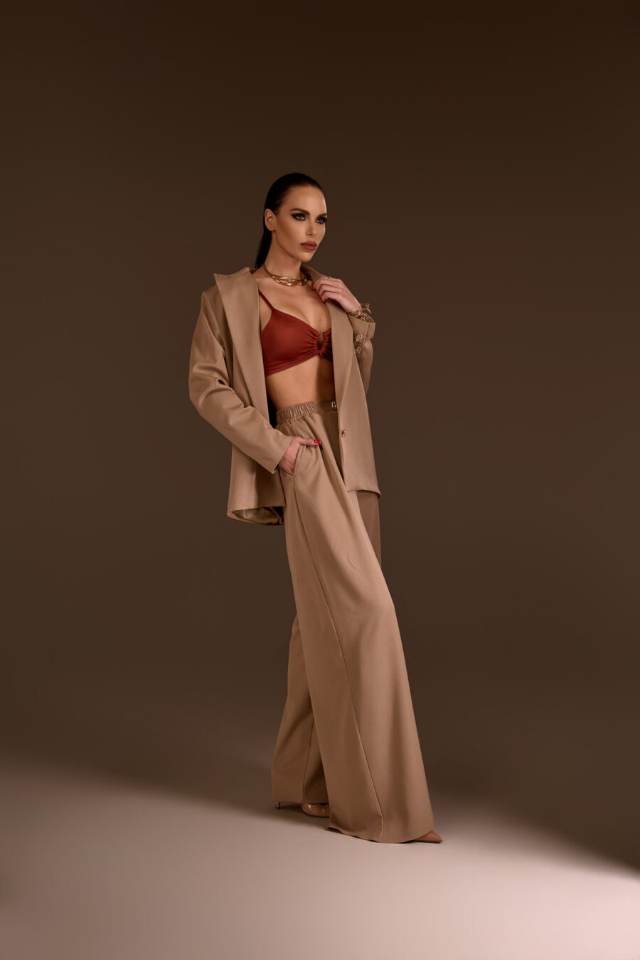 Oversized Blazer Mocha