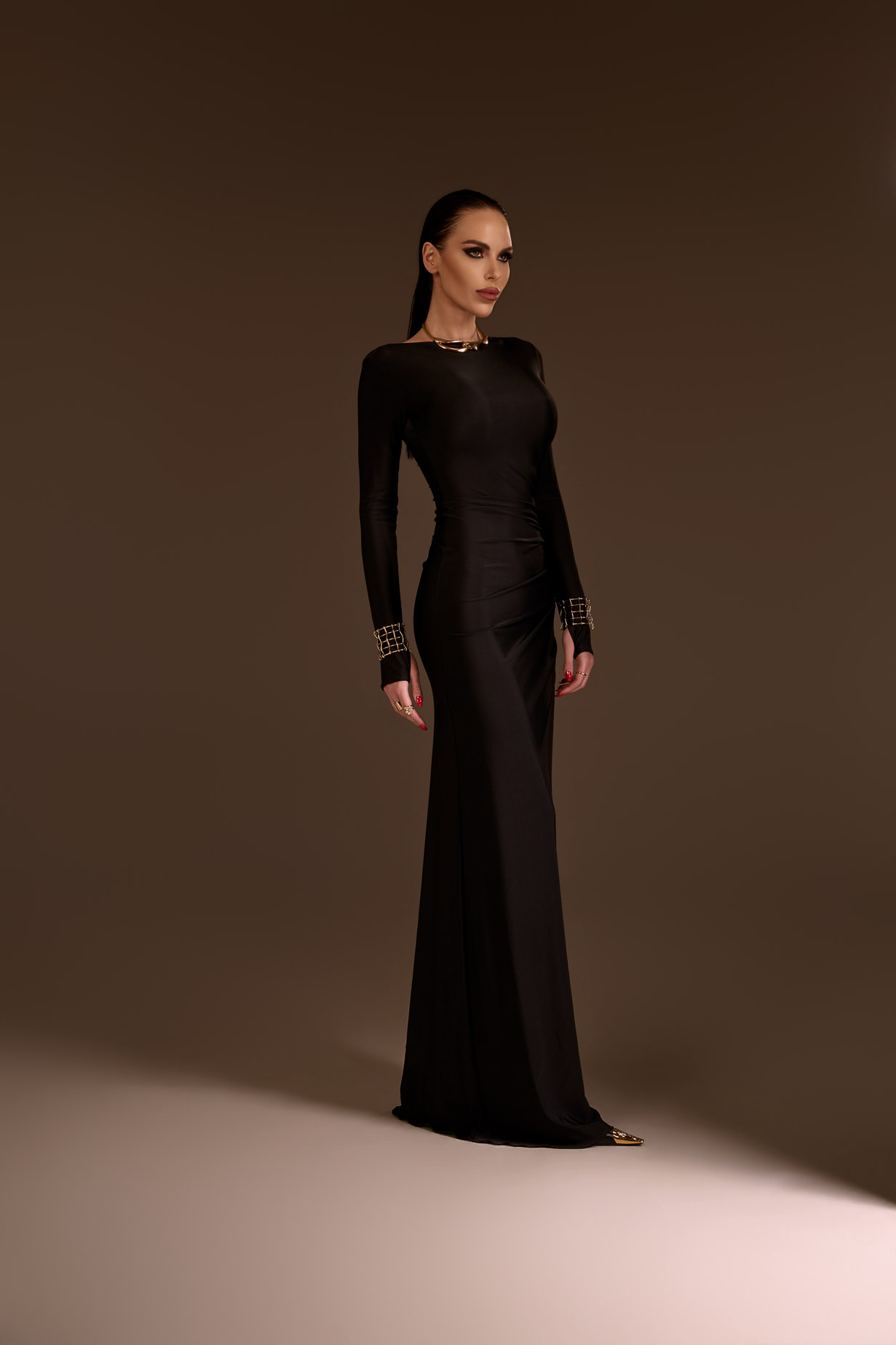 Draped Gown